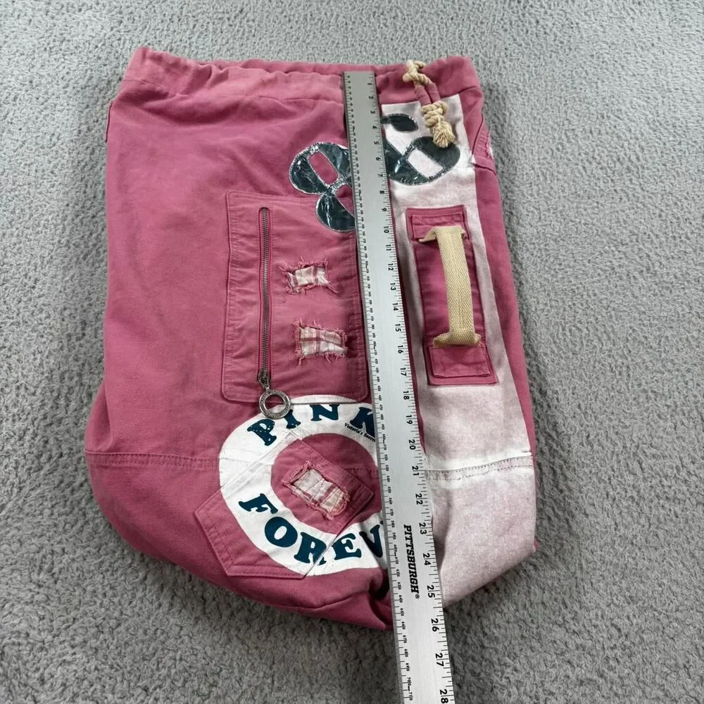 Victoria-s-secret Women's Pink and Red Bag